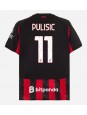 AC Milan Christian Pulisic #11 Domaci Dres 2025-26 Kratak Rukavima AC Milan Christian Pulisic #11 Domaci Dres 2025-26 Kratak Rukavima
